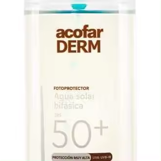 Acofarderm Spf50+ Agua Solar Bifásica 200Ml - 1