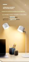Lámpara De Escritorio LED Multifuncional Recargable Type-C 3 En 1 Portátil Para Estudio Oficina Y Dormitorio Con Luz Nocturna Y Control Remoto - details 2
