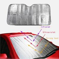 Cortina De Sol Para Coche Protector UV Plegable Visera Protectora Para Parabrisas Y Ventanas Delanteras Y Traseras Cubierta Retráctil Para Bebés - details 5