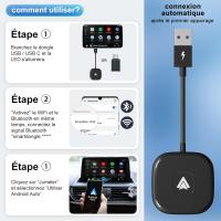 Adaptador inalámbrico para Android Auto: compatible con el 98 % de los automóviles, ideal para Android 11 y versiones posteriores - details 3