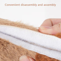 Cubre Volante De Coche De Peluche Capybara Accesorios De Cinturón De Asiento Soporte Colgante Para Auto Decoración Vehicular - details 13
