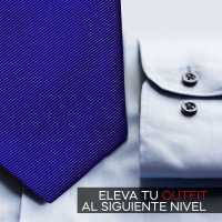 Ociodual OcioDual Corbata Azul Electrico, Corbata Hombre, Clásica, Elegante para Celebraciones, Eventos, Corbatas Bodas, Fiestas, Empresarios, Corbatas de Hombre para Regalo, Unisex, Mens Tie - details 3