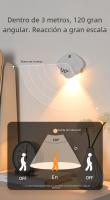 Lámpara De Pared Sensor De Movimiento Luz Nocturna Sin Cable USB Tipo C Para Cocina Dormitorio Sala De Estar Iluminación Interior - details 2