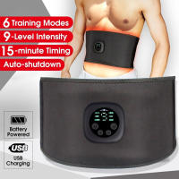 Eléctrico abdomen adelgazamiento cinturón abdominal Cuerpo cinturón estimulador muscular fitness Grasa Quemar - details 2