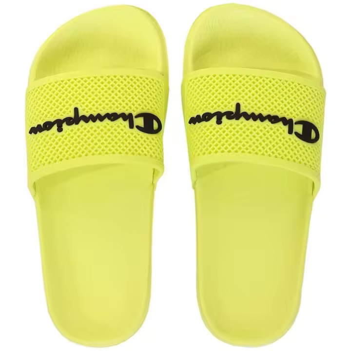 Chanclas marca Champion modelo S31858-Ys012 para kids en color amarillo - 1