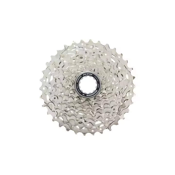 Shimano 105 Cassette de Piñones CS-R7101-12 12 Velocidades 11-12-13-14-15-17-19-21-24-27-30-34D SHIMANO de Ciclismo para Bicicleta - 1