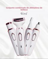 Máquina de afeitar Eléctrica 4 en 1 Para Mujer-Depiladora recargable USB, Diseño Impermeable y Sin Dolor para Axilas, Piernas y Zonas Sensibles - details 0
