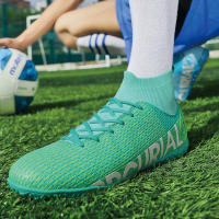 ZHENZU Botas De Fútbol Profesionales Tallas 31-45 Zapatos De Fútbol Para Hombres Y Niños Suela De Futsal Transpirables Y Flexibles Para Campo Duro - details 8