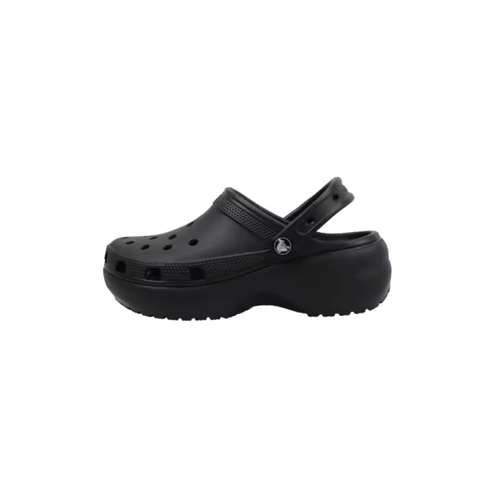 Crocs CLASSIC PLATFORM CLOG Zuecos De Plataforma Mujer Negro - 1