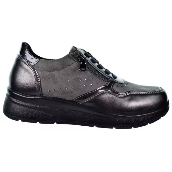 Amarpies 27022 Zapato Confort Sintético y Textil Cuña Mujer - 1