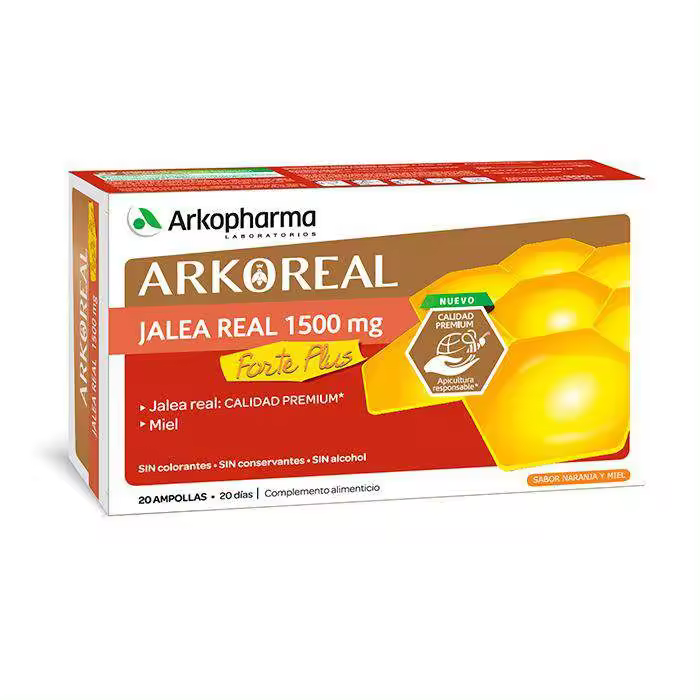 Arkoreal Jalea Real Forte Plus 1500Mg 20 Ampolla - 1