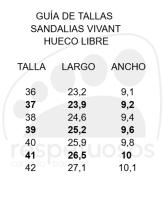 Sandalia respetuosa barefoot Vivant Cairo Vaqueta Negro adulto - details 1