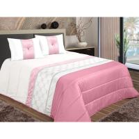 ARISE SHOP-Colcha decorativa ELMA, con cojines relleno incluido,edredones cama edredon bouti calidad superior,Cómodo y duradero vale para Cama135/150cm Tamaño 250x260cm - details 6