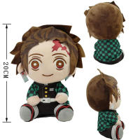 Muñeco De Peluche Demon Slayer 20cm Anime Japonés Tomioka Giyu Kamado Tanjirou Nezuko Agatsuma Zenitsu Regalo Para Mujeres - details 9