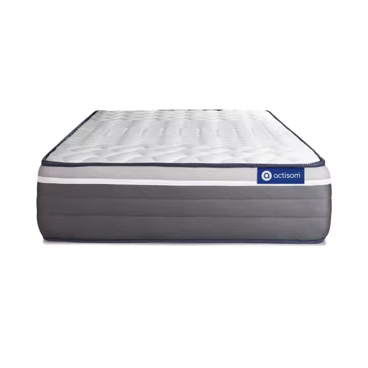 Colchón Actilatex plus 70x190cm, Grosor: 26cm, Látex y espuma viscoelástica, Muy firme, 7 zonas de confort - 1
