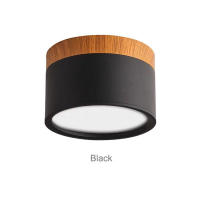 Spotlight LED De Techo Plano Iluminación Moderna Nórdica Madera Dimmer 5W 7W 9W 12W 15W Luz Interior Para Decoración De Interiores - details 3
