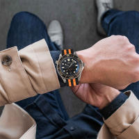 Correa De Reloj De Nylon Suave Y Premium 20mm 22mm Cadena De Malla Deportiva Reemplazo Universal Con Cierre Rápido Para Todas Las Marcas - details 9
