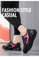 Zapatos De Correr Para Mujer 2024 Comodidad Antideslizante Casual De Lujo En Cuero Alta Calidad Para Deporte Y Caminar - details 12