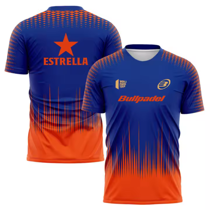 Camiseta De Hombre Harajuku Gradient Fashion Padel Tenis Deporte Verano Al Aire Libre Running Fitness Manga Corta Moda Top - 1