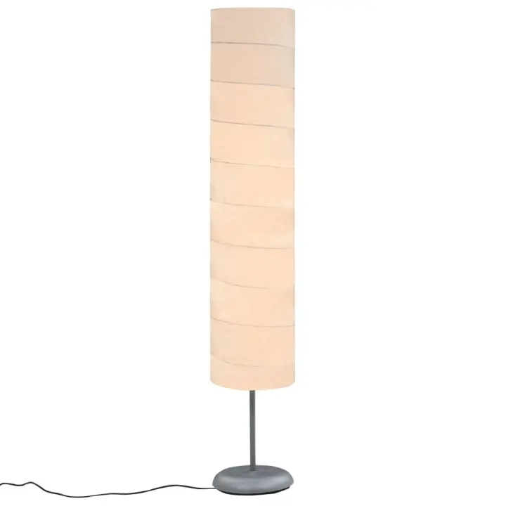 Lámpara de Pie Elegante con Soporte Blanco E27 121 Cm - 1
