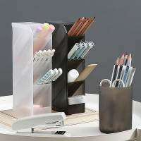 Estuche De Maquillaje Y Labial Transparente Y Mate Organizador Multifuncional De Estación Para Bricos Y Desechos En La Oficina Y El Hogar - details 4