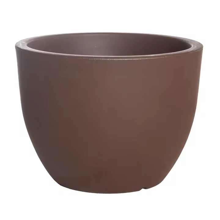 Wellhome Maceta Ordesa 50cm Blanco - Resistente a Impactos - Interior y Exterior - 1