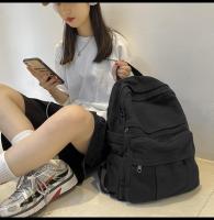 Mochila De Lona Para Mujer Gran Capacidad Estilo Vintage Para Estudiantes De Colegio Y Viajes Mochila Casual Para Damas - details 9
