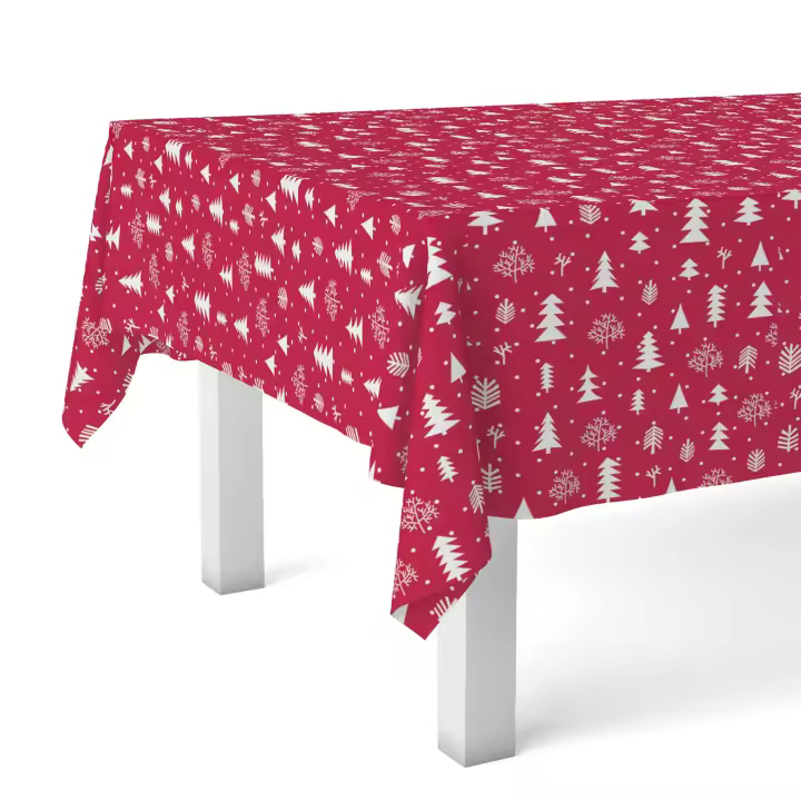 Mantel Hule Árbol Valentia Home | Estampado Antimanchas | Repelente de Agua - 1