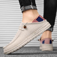 Zapatos Casuales Para Hombre Mocasines De Lona Cómodos Y Antideslizantes Zapatillas Suaves Para Caminar Ideal Para Verano - details 22