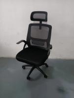 Silla de Oficina con Soporte Lumbar Giratoria Escritorio Sillon Ruedas Despacho casa salon habitacion ergonómica Gaming, escritorio, silla nordico tulipu NEGRO GRIS BLANCO - details 3