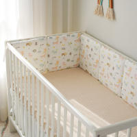 LALA - Cuna de Bebe envolvent ropa de Cama para recien nacidos Gasa animales de Granja 30*30*6 Pieza Entra Lavado, - details 0