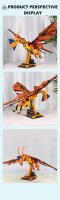 Bloques De Construcción Dragon Phantom Wyevrn Serie Medieval Middle-earth Modelo De Escritorio Juguete De Montaje Para Regalos Para Adultos Y Niños - details 1