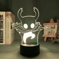 Lámpara Nocturna LED RGB Hollow Knight Juego 3D Luces Neón Para Decoración De Mesa De Habitación Juguete Regalo Para Amigos Y Niños - details 3