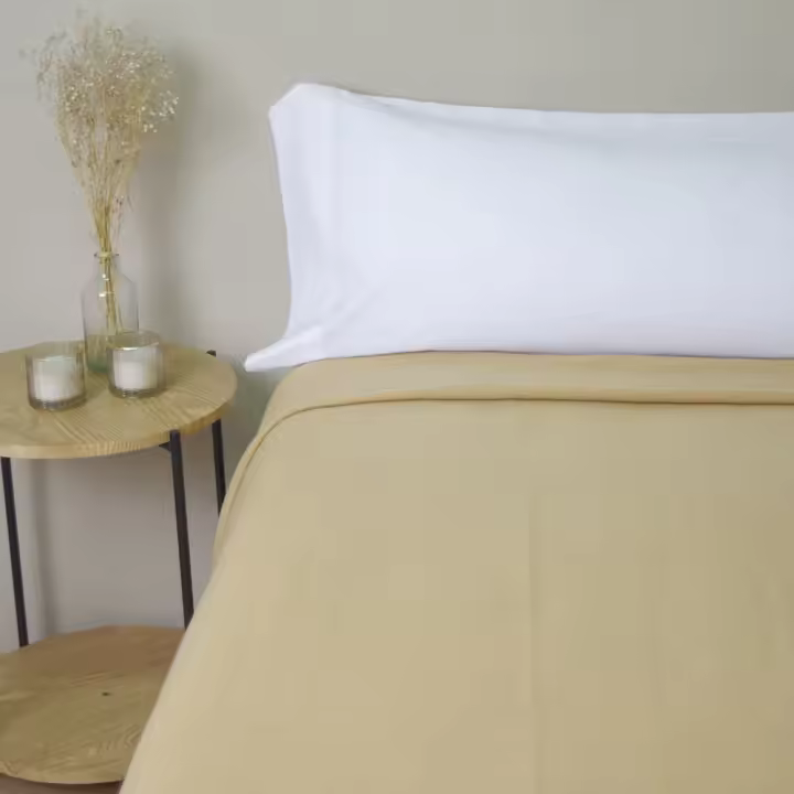 10XDIEZ Manta polar hostelería camel - Mantas acoges y calentitas para hogar - 1