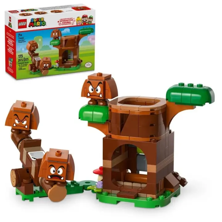 LEGO 71433 Super Mario Zona de Juego de los Goombas Coleccionable de Nintendo  3 Figuras de Personajes del videojuego 24L71433 - 1