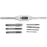 8Pcs Hss Herramienta De Tapa Y Herradura Con Llave Versátil 1/16-1/2 Metralla Plug Tap M3 M4 M5 M6 M8 M8 M12 Para Mano - details 5