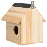vidaXL Casa para ardillas madera maciza de abeto 26x25x29 cm - details 4