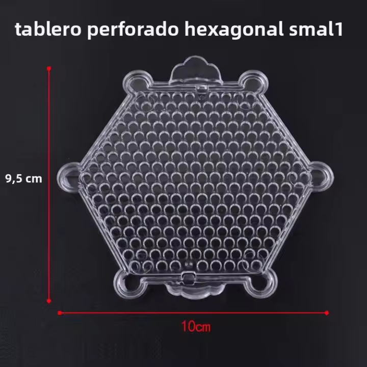 Herramienta De Creación De Perlas De Agua Mágica Para Niños Y Niñas DIY Pegboard Beads Hacer Perlas Adhesivas Juguete Educativo 3D PUZZLE - 1