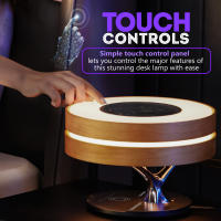 Promate Mirth Lámpara de Mesa Inteligente 3-en-1 con Altavoz Bluetooth TWS y Cargador Inalámbrico 10W - details 2