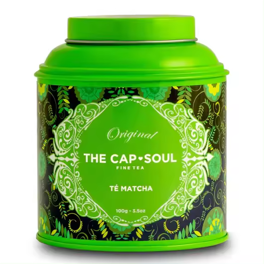 THE CAPSOUL.Té Matcha. 100 grs.  El poder vibrante del matcha en cada sorbo. Una explosión de tradición y modernidad que despierta tus sentidos. Perfecto para disfrutar de un auténtico ritual de sabor. Puro, vibrante y  antioxidantes. energía y bienestar. - 1