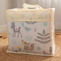 LALA - Ropa de Cama para Cuna de Bebe, ropa de Cama para Nuevo nasido, Valla anticolisión para Bebé, Algodón Puro, Zorro Rosa, 30x30x6, Pieza Enter Lavada. - details 8