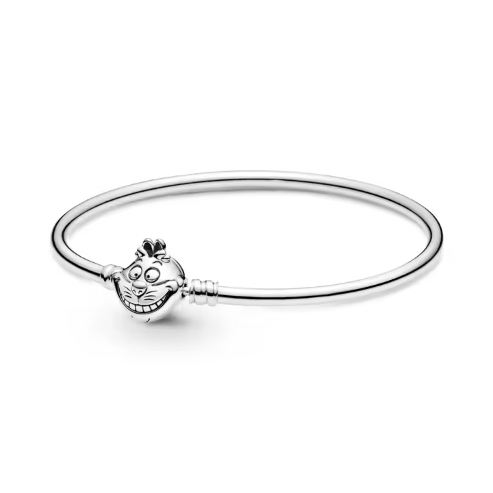 Pandora Pandora El País de las Maravillas de Disney Pulsera Pandora Moments en plata de ley cierre Gato de Chesire Alicia en 599343C00 , para Mujer - 1