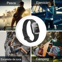 Pulsera repelente de mosquitos, reloj antimosquitos recargable por USB ultrasónico resistente al agua, pantalla de reloj - details 2