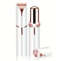 Epilador Eléctrico Portátil En Forma De Labial Para Mujeres Eliminación De Vello Facial Painless Y Efectiva Herramienta De Afeitado Doméstico Con Un Cuchillo - details 7