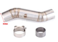 Escape De Motocicleta Modificado mid Link Pipe Para Honda CBR500 CBR500R CB500F CB500X CB400 CBR400 CB400X CB400F 2016-2022 Pieza Individual - details 3