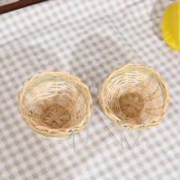 6pcs Nido De Aves De Bambú Hecho a Mano Para Periquito Canario Finca Golondrina Caja De Cría Para Pájaros Material De Bambú - details 6