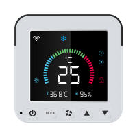 Controlador De Temperatura Y Humedad WiFi Inteligente Para Aire Acondicionado Con Pantalla Táctil LCD Y Control Remoto IR Compatible Con Google Home Alexa - details 15