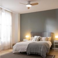 Cecotec Ventilador de Techo con Luz EnergySilence Aero 5200 Light LightWood motor DC de 30W, 43", Luz LED de 22W, 3 tonalidades, 3 Aspas, Temporizador programable, Modo winter/summer, 6 Velocidades - details 0