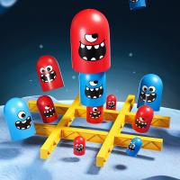 Juego De Tablero Educativo Tic Tac Toe Para Niños Juguete Interactivo De Desarrollo Inteligente Tamaño Grande Dibujos Animados Adecuado Para Niños De 3 a 12 Años Regalo Navideño - details 0