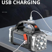 Linterna De Buzón Doble Cabeza LED Recargable USB 10000mAh Alta Potencia Para Pesca Camping Patrol Emergencia Trabajo - details 18